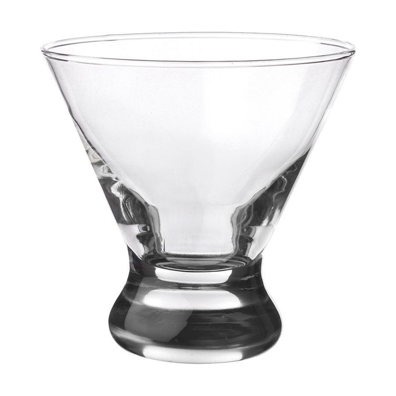 8.25 oz Libbey Cosmopolitan Stemless Martini Glass