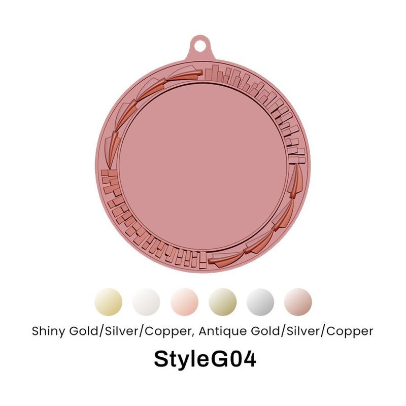 4.5" UV Printed Award Medal