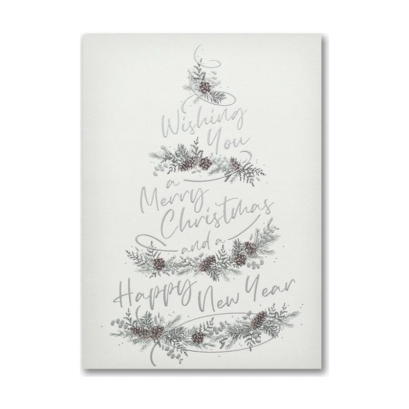 Merry Wishes Christmas Folder