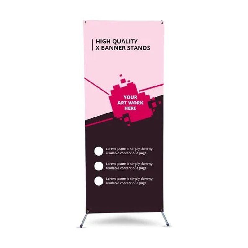 24" x 60" X Banner Stand
