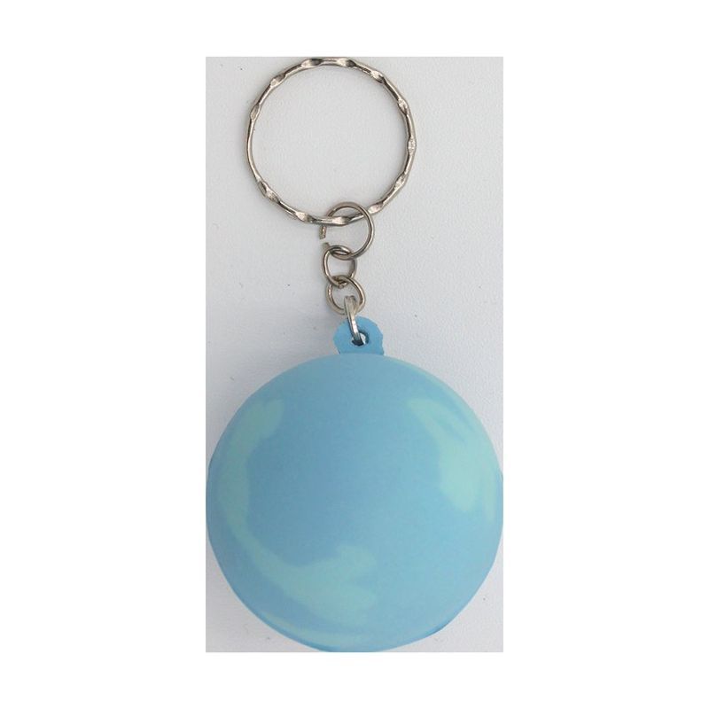 Smiley Face Stress Key Chain