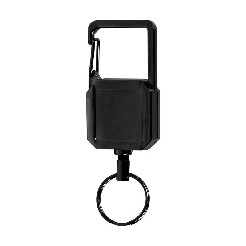 Badge Reel Keychain with Carabiner