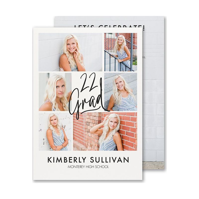 Photo Assortment Graduation Invitation
