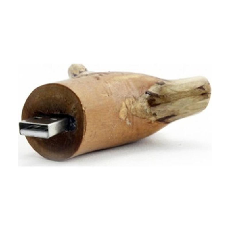 Tree Branch Style Wood USB Flash Drive