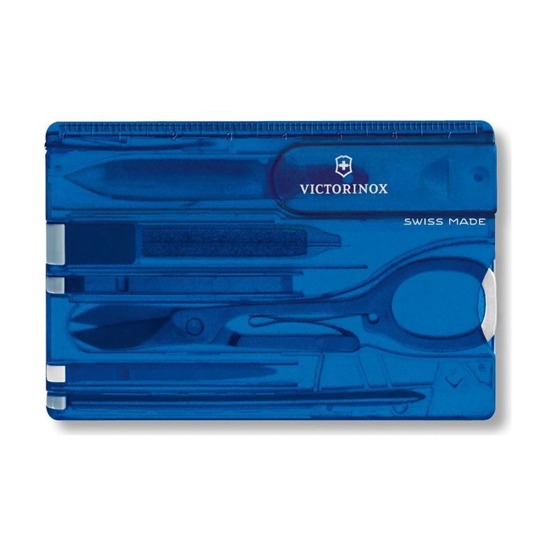 Victorinox Swisscard Translucent Sapphire Blue Multi-Tool