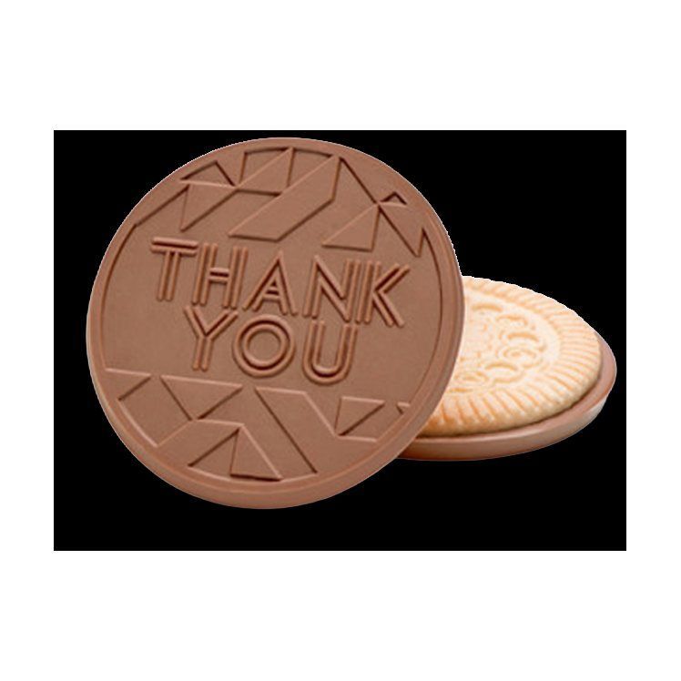 Engraved Thank You Chocolate Sugar Cookie