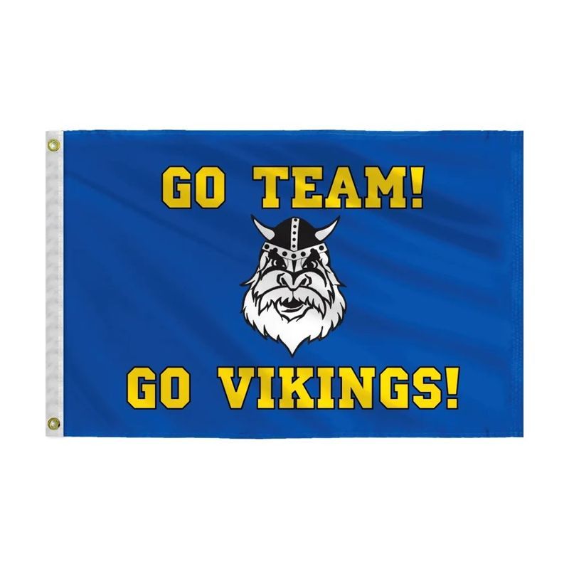 Viking Mascot Flag