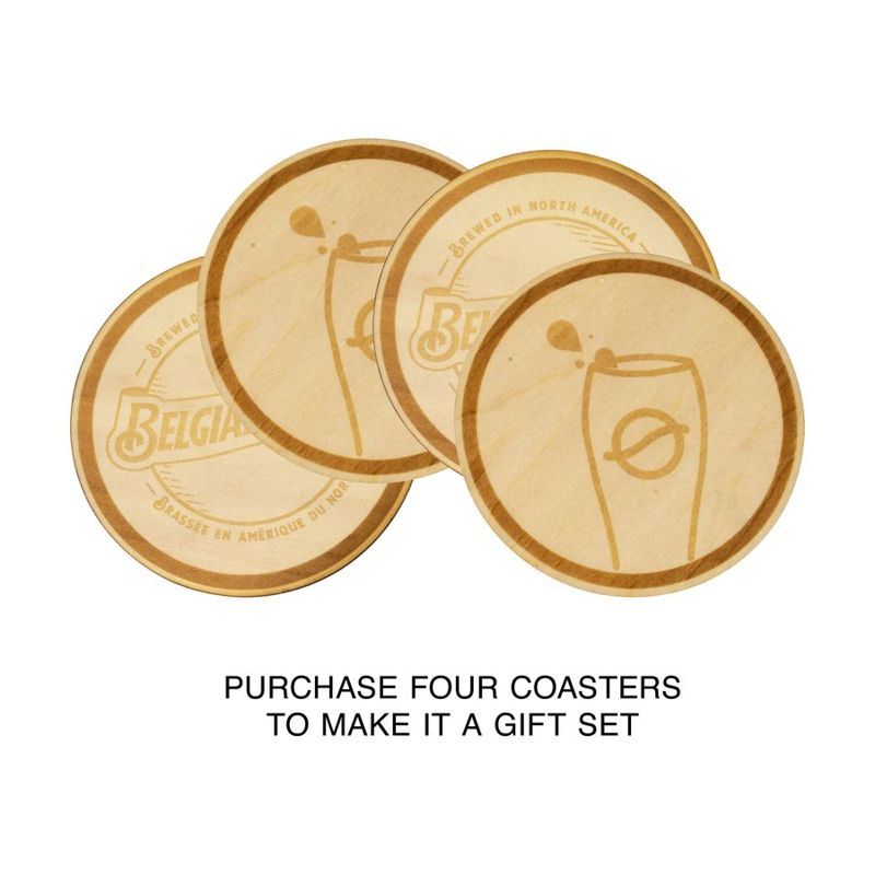 Round Wood Coasters