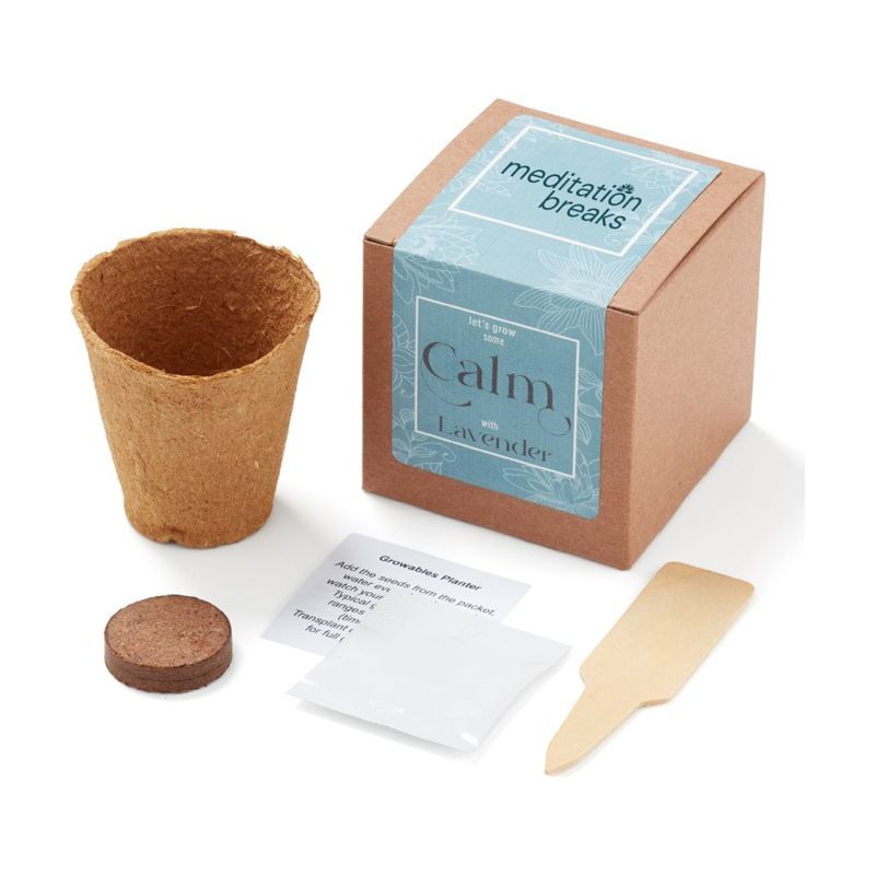 Grow Some Calm Planter in Gift Box