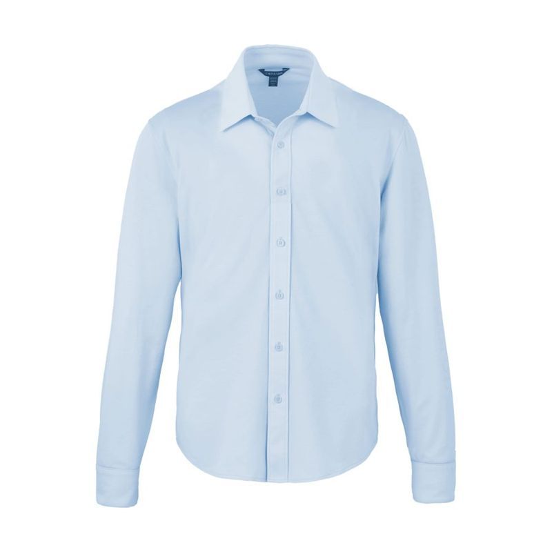 Men's Eco Long Sleeve Knit Shirt