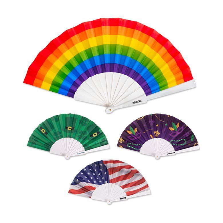 Holiday Folding Hand Fan