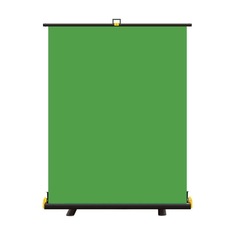 Portable Green Screen Backdrop with Built-In Stand