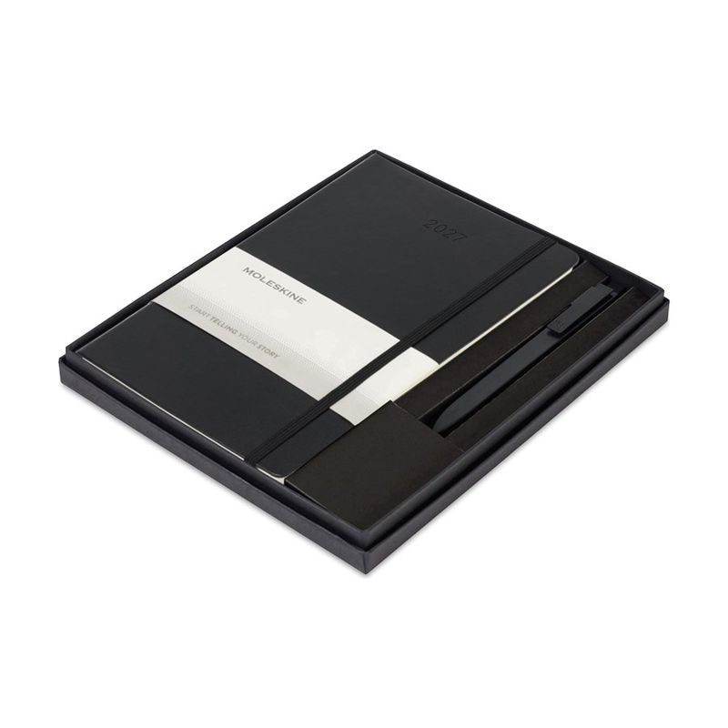 Moleskine Hard Cover Weekly 2027 Planner and GO Pen Set