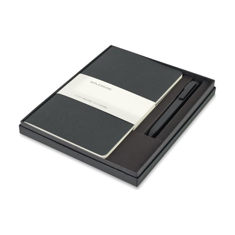 Moleskine Large Cahier and GO Pen Gift Set