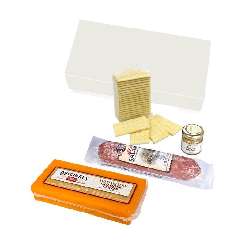 Charcuterie Meat and Cheese Sampler Gift Box