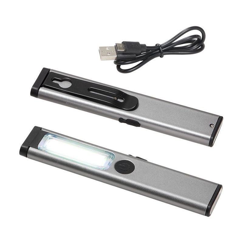 Beam Rechargeable Pocket COB Light with Clip and Magnet