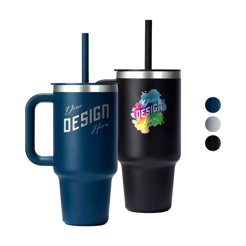 Hydro Flask 32 oz Travel Tumbler with Handle and Straw