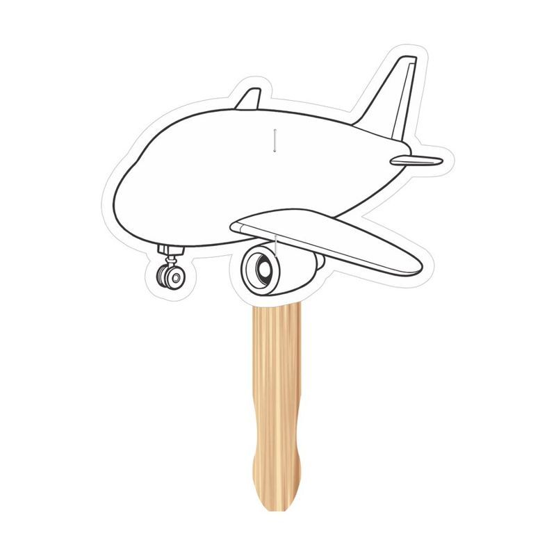 Airplane Shape Hand Fan