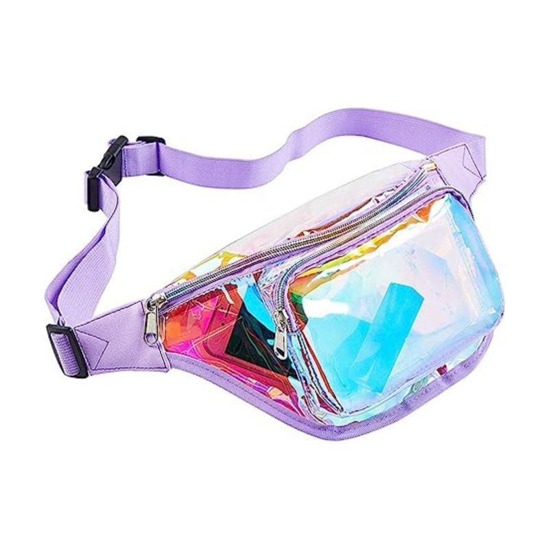 Clear Iridescent Stadium Fanny Pack