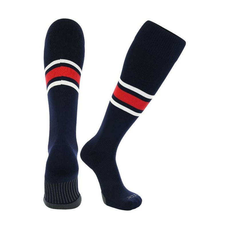 Dugout Over the Calf Baseball Socks, Pattern E