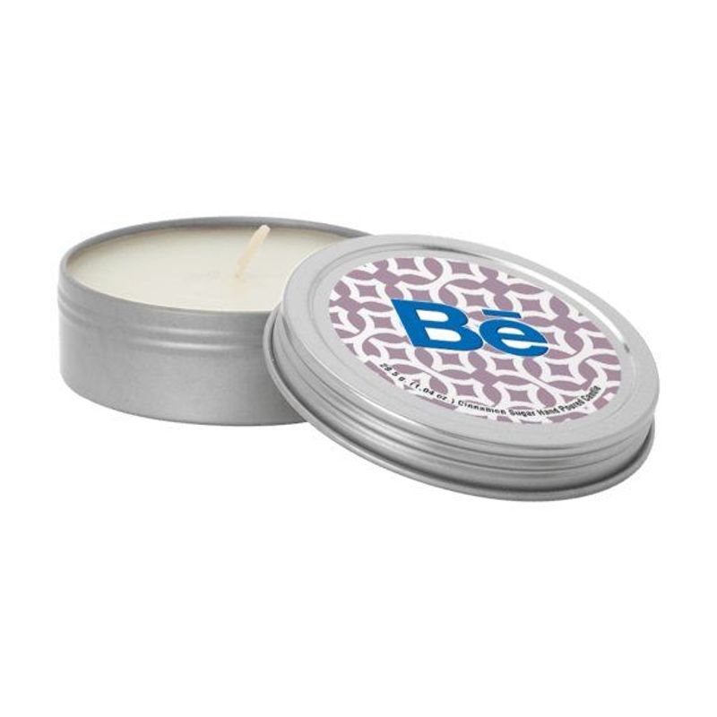 2 oz Scented Candle in Screw-Top Metal Tin