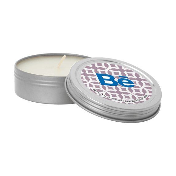 2 oz Scented Candle in Screw-Top Metal Tin