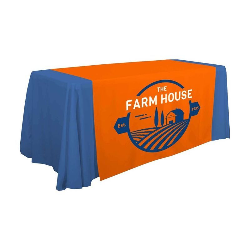 57 in Standard Table Runner with Full Color Front
