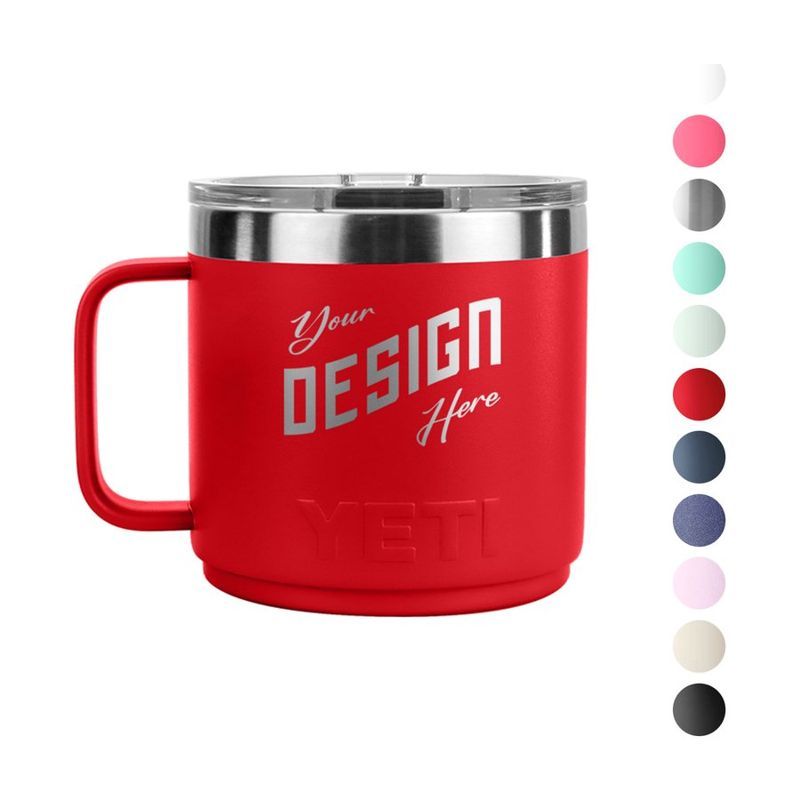 YETI Rambler 14 oz Stackable Mug with Lid
