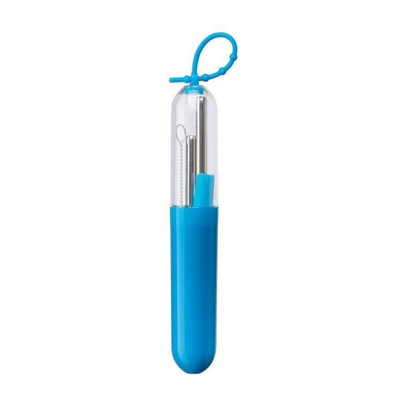 5-Piece Stainless Steel Straw Set