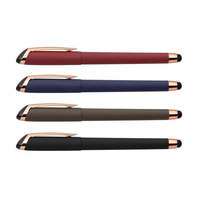 Gazelle Gel Softy Rose Gold Pen With Stylus