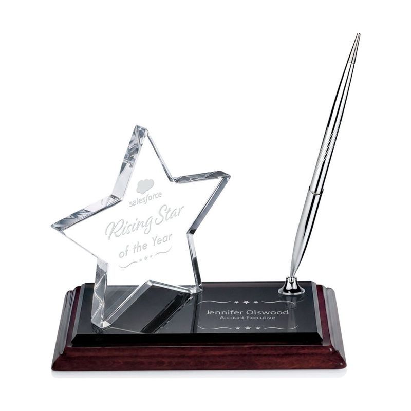 Star on Albion Pen Set, Chrome