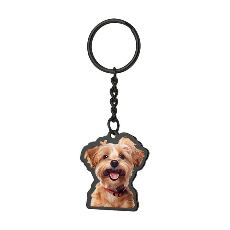 Metal Print Keychain, 1.75"