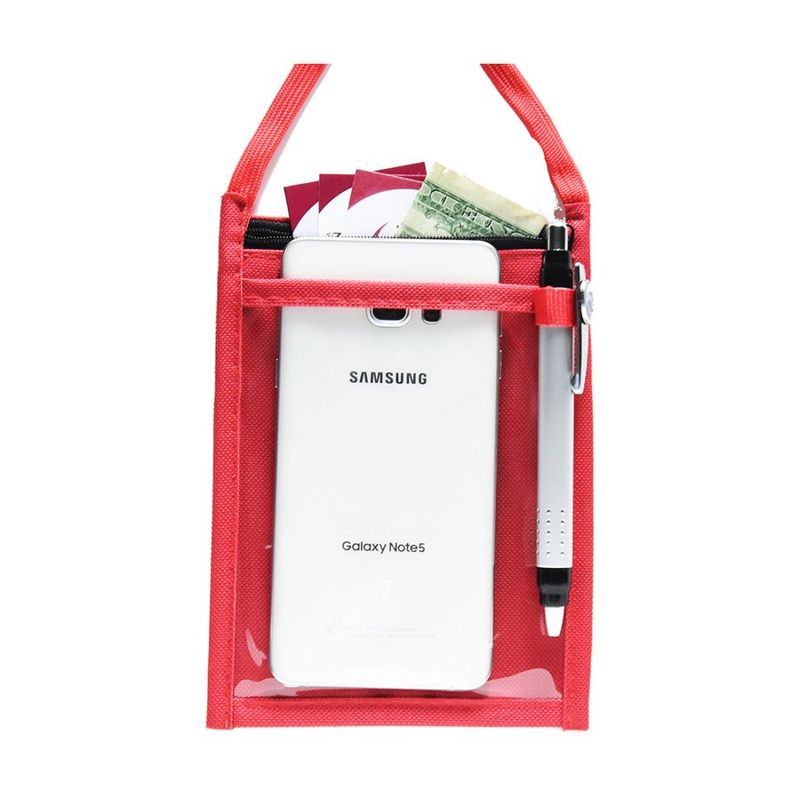 Polyester Double Window Pouch