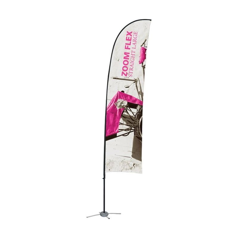 Zoom Flex Large Outdoor Flag, Single-Sided