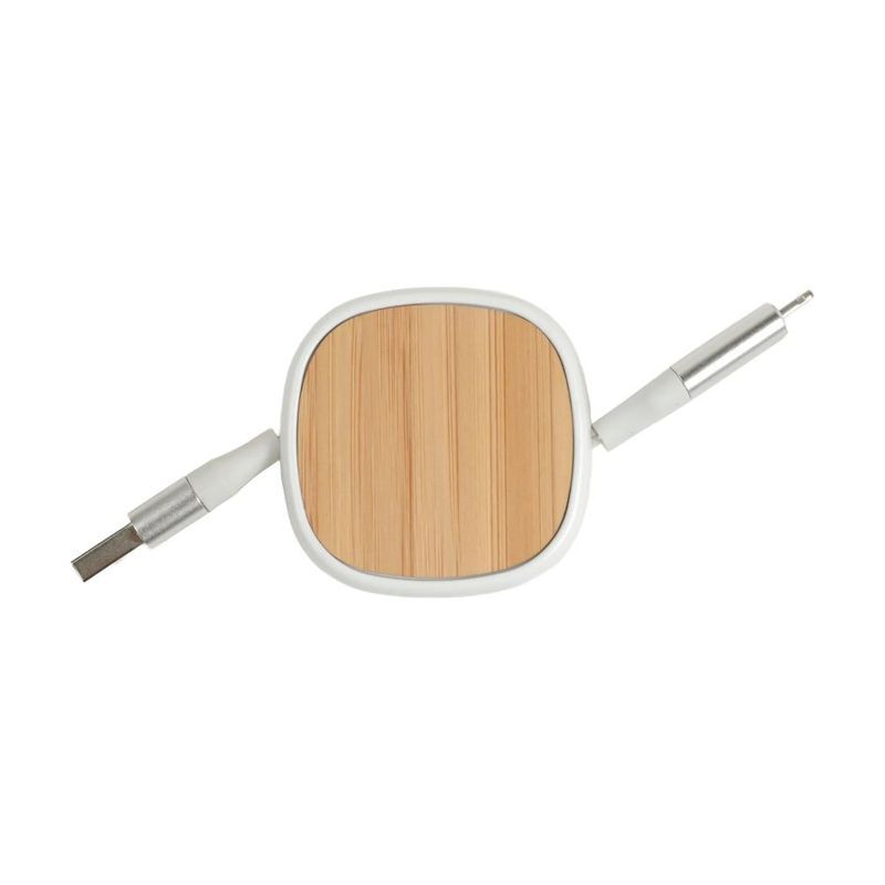 BambooRetract 4-in-1 Charging Cable