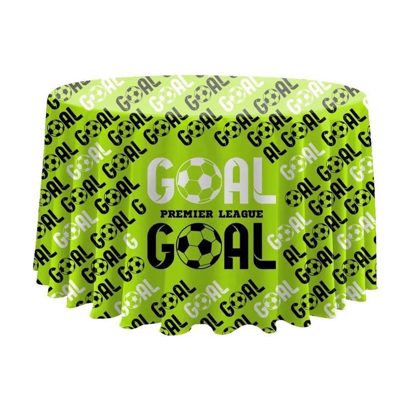 10 ft Round Full Coverage Sublimated Table Cover