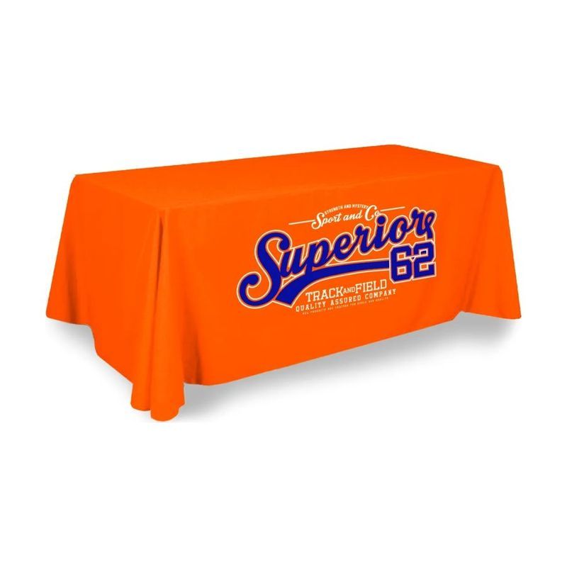 8 x 6.5 ft Plastic Rectangular Table Cover