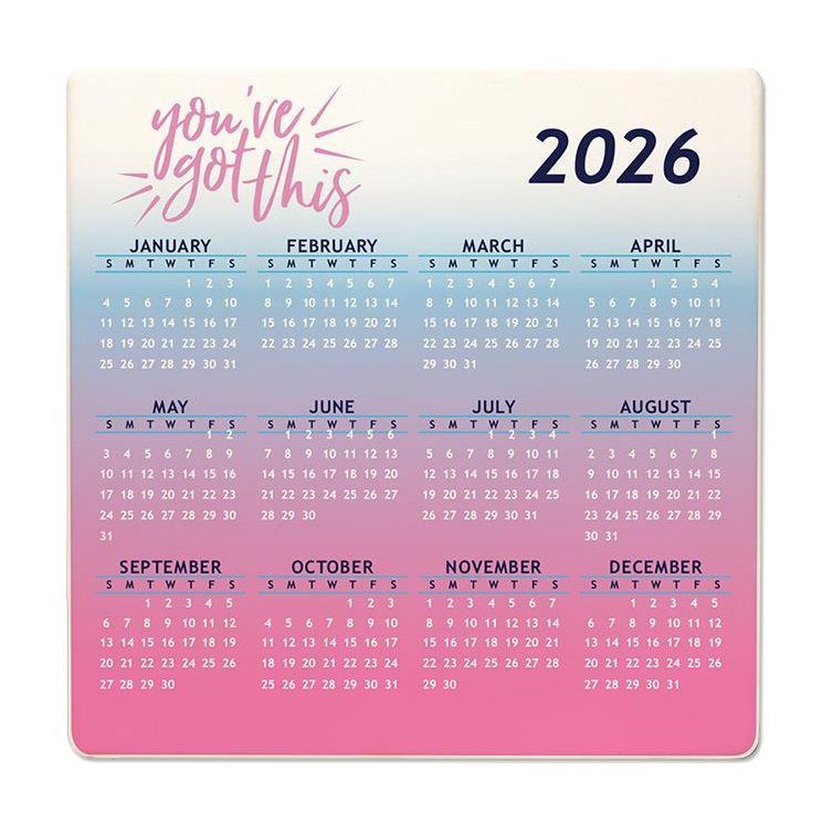 Calendar Stone Coaster