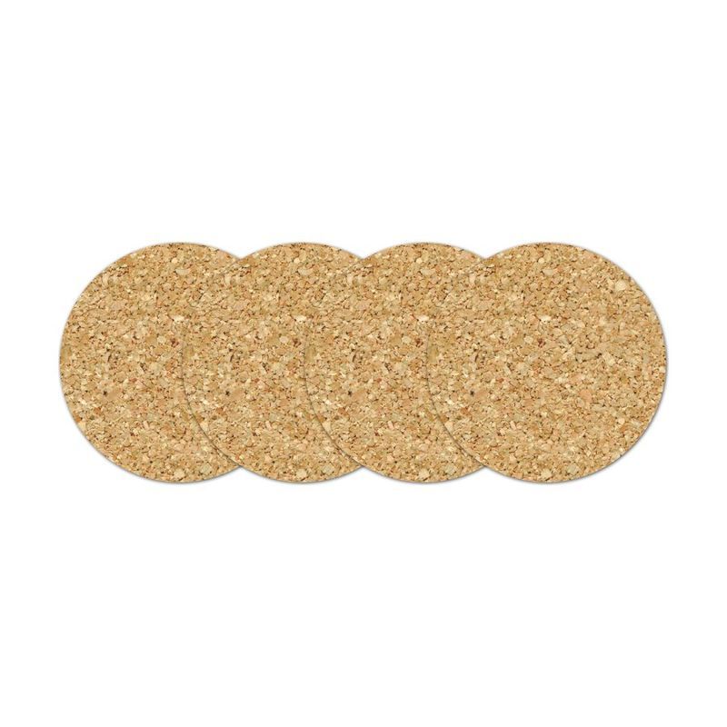 Circle Cork Coaster Set of 4