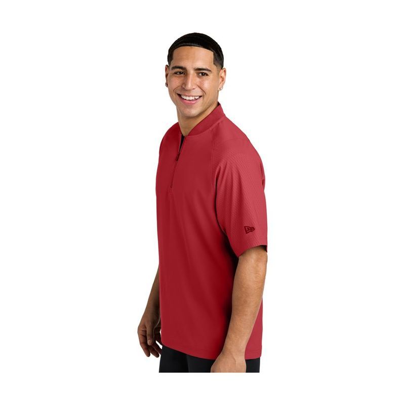 New Era Cage Short Sleeve Quarter-Zip