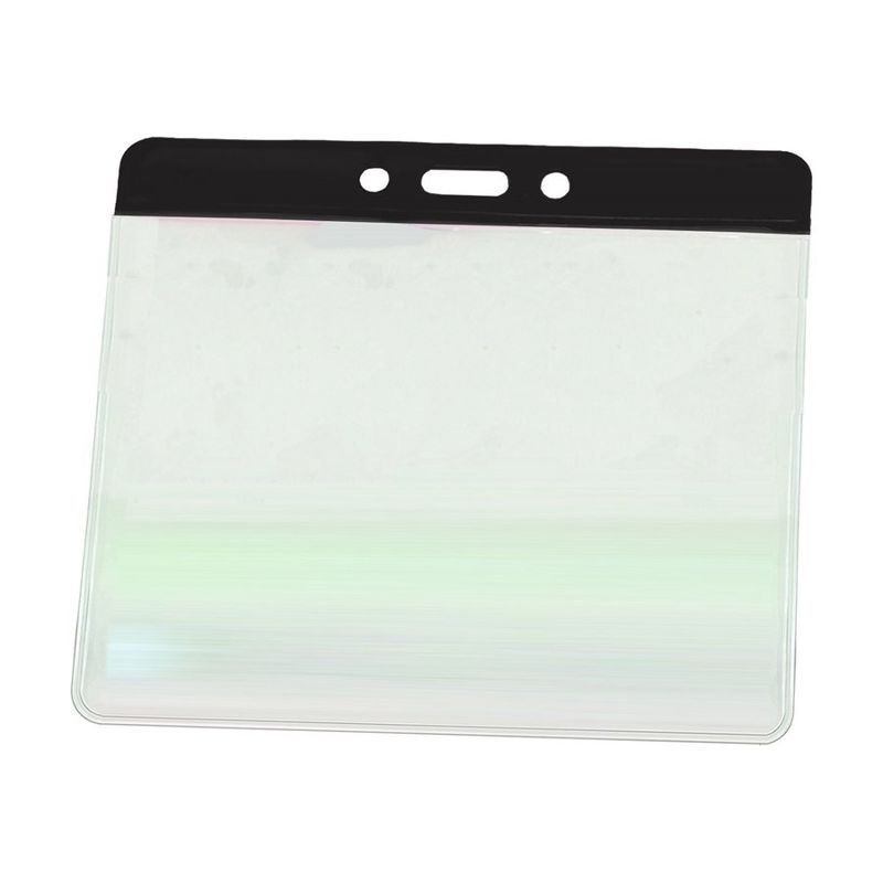 Color Coded Top Badge Holder 4" x 3"