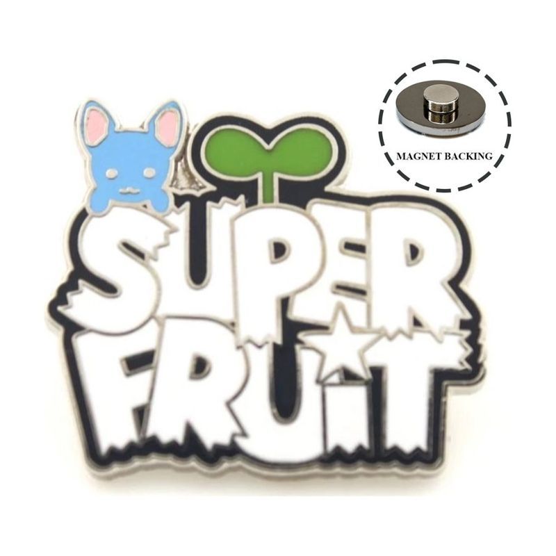 Hard Enamel Lapel Pins with Magnet Backing