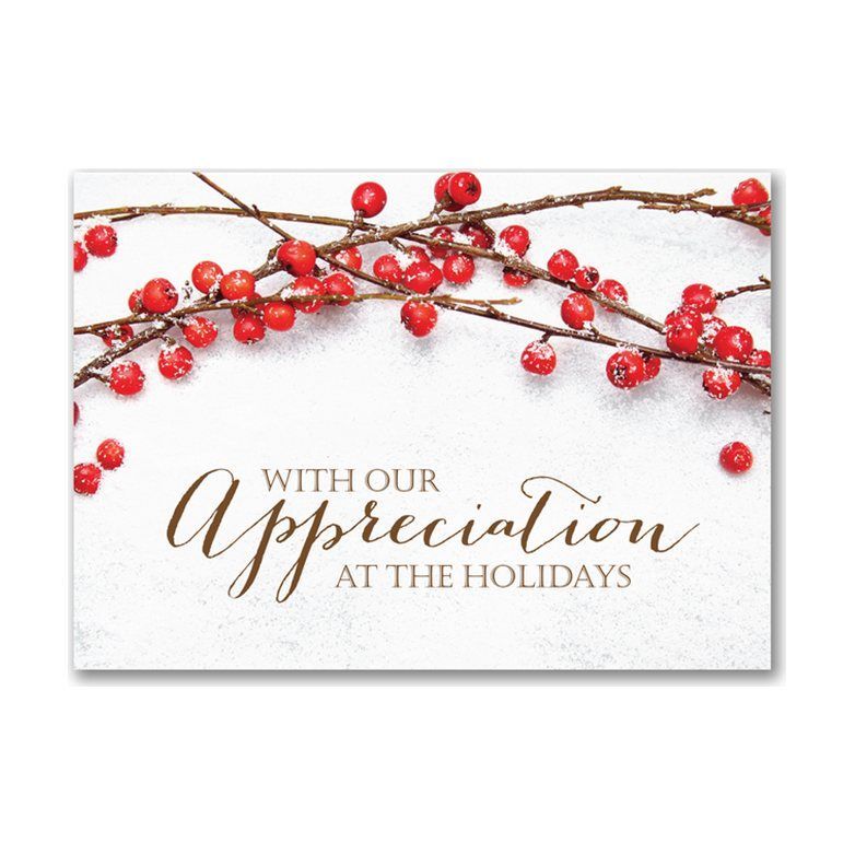 Berry Appreciation Card