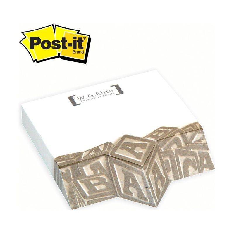 Post-it Custom Printed Angle Notes Diamond 4 x 3.75