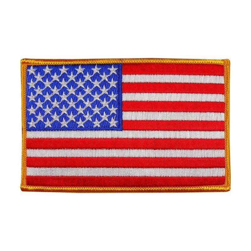 American Flag Embroidered Patch 3" x 4.75"