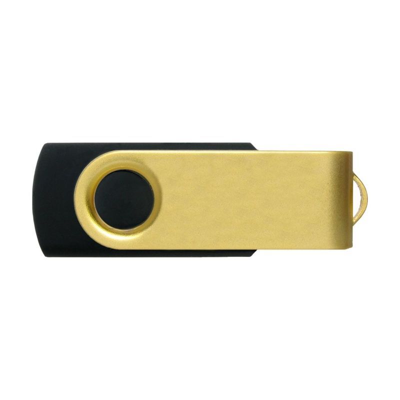 Swivel USB 3.0 Flash Drive Gold 8GB