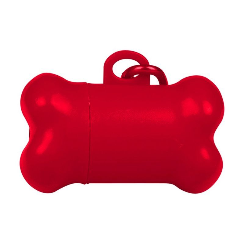 Dog Bone Pickup Bag Dispenser with Carabiner