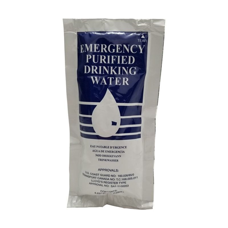 Emergency Drinking Water, USCG Approved