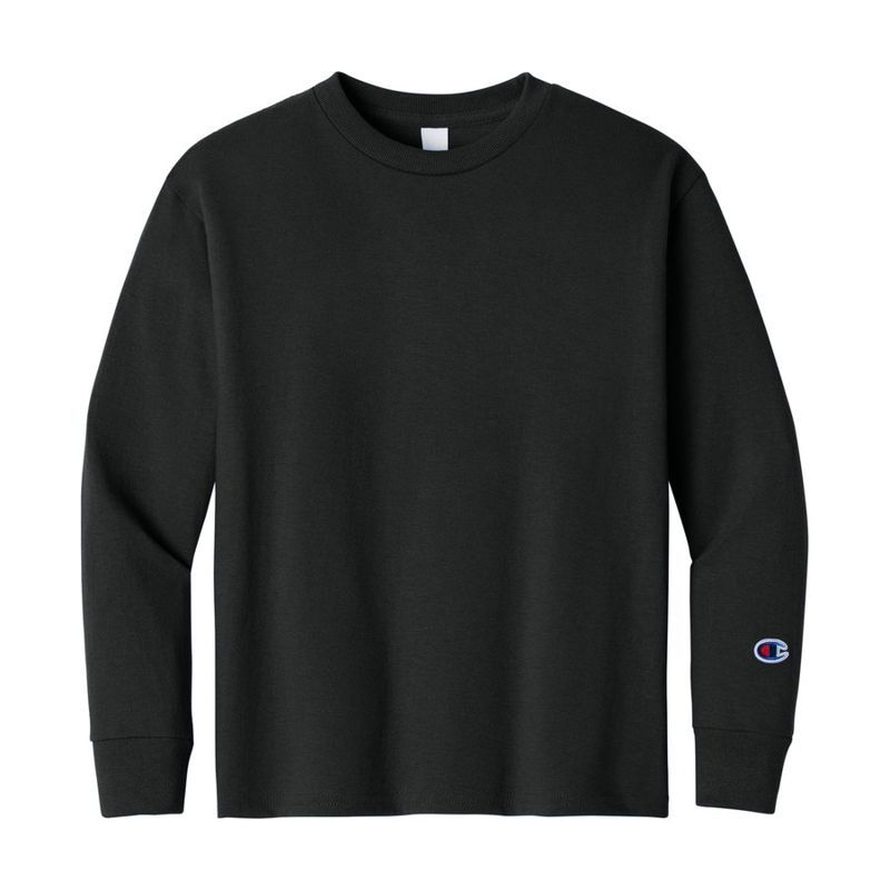 Champion Youth Jersey Long Sleeve Tee