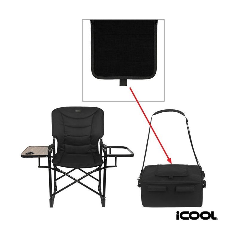 Twin Peaks Deluxe Camping Chair With 18-Can Cooler